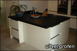 Greeploze Snaidero keuken geplaatst in Arnemuiden.