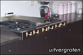 De keuken is al bijna klaar.