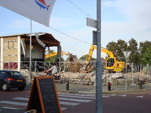 De halve gymzaal.