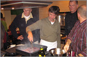 Koken in de Snaidero Time keuken.