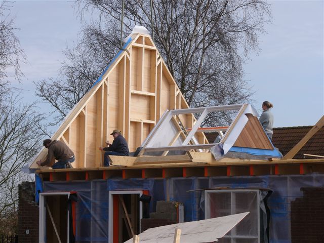 Project 408 te Kattendijke: een Snaidero keuken met eiland.