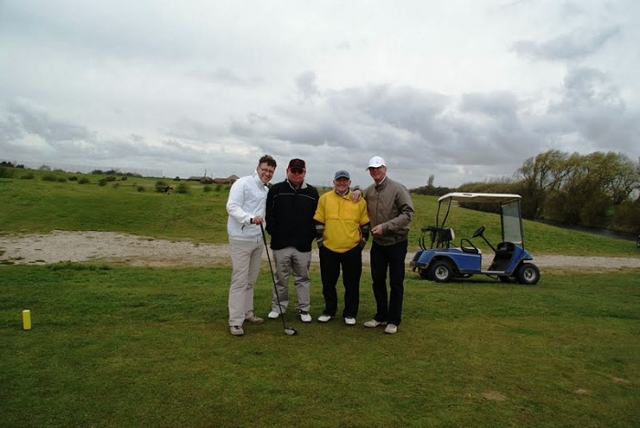 Op de golfbaan van Lydd.