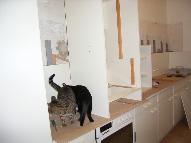 Dit was de vorige keuken...