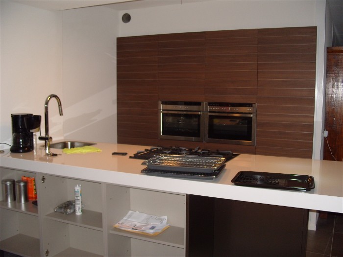 Ook de Neff keuken mengkraan zit er inmiddels in.