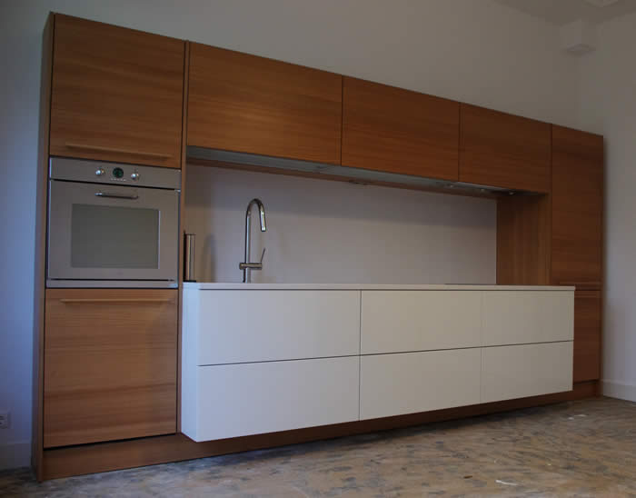 De S11 showroomkeuken staat nu bij de klant opgesteld.