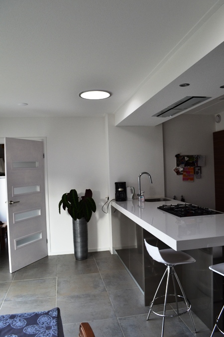 Ook de verbouwing van de woning en het leggen van de vloer is door klant zelf uitgevoerd. 